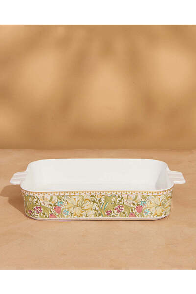 REDTAG طبق خبز من الخزف الصيني الجديد متعدد الأزهار