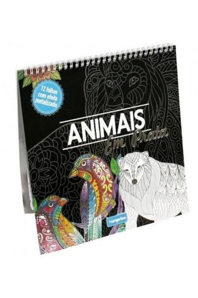 Europrice Animal coloring book (metallic)