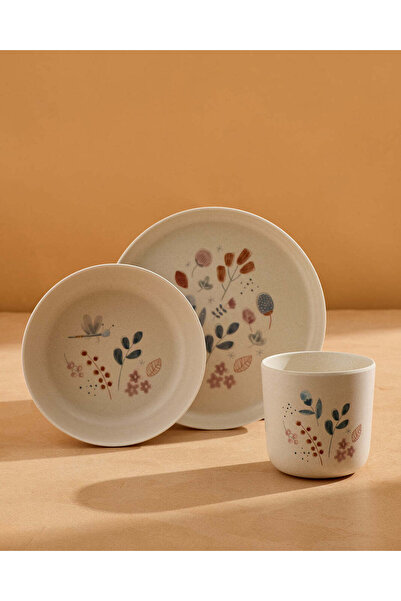 REDTAG طقم إفطار للأطفال بشخصيات متنوعة (3 قطع)