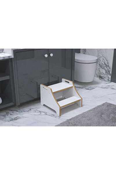 MUSVENUS Air Box Basamak / Montessori Çok Amaçlı Basamak / Boy Yükseltici Tabure