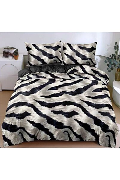 CHIRASO CHIRASO Bedding Set, 4 Pieces, Satin Cotton, ELASTIC Sheet 180X200cm,...