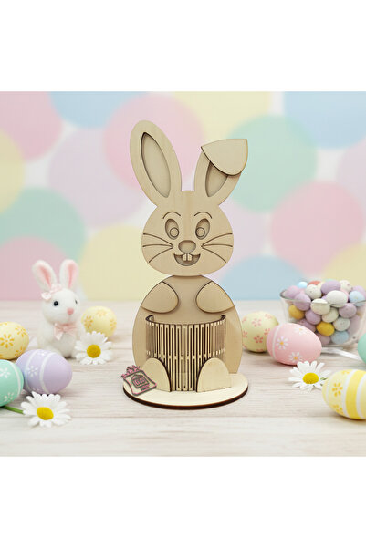 damoro Bunny pen holder, wood