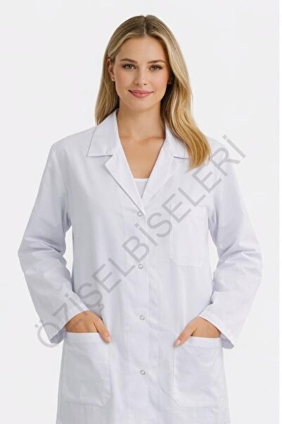 MODA Kadın Doktor Hemşire Laboratuvar Önlükleri Şık Dayanıklı ve Konforlu İş ...