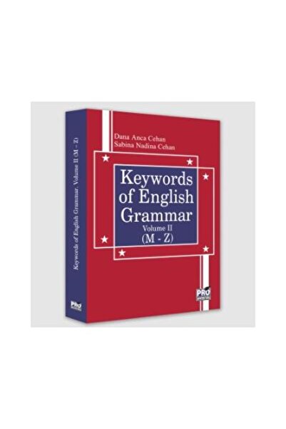 Editura Pro Universitaria Cuvinte cheie ale gramaticii engleze Vol. II (M - Z...
