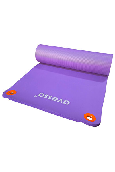 AVESSA HNBR-30 Mor Delikli NBR Yoga Matı - 16 MM - NBR Malzeme - 180 Cm x 60 ...