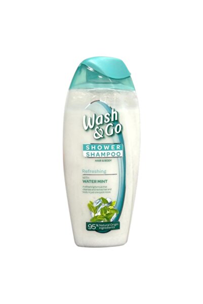 WASH&GO Shower Gel and Shampoo 2in1 250ml Refreshing