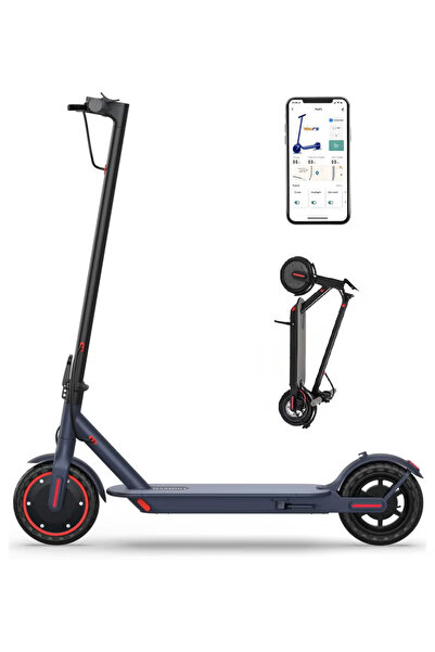 MINOMAC سكوتر كهربائي للبالغين، إطارات 8.5 بوصة، محرك 36 فولت 350 واط، مدى يص...