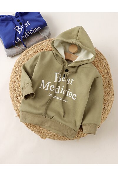 MiniKids Best Night sweatshirt, green