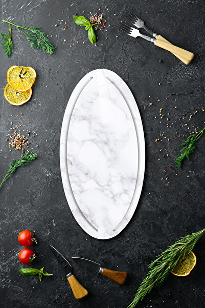 Decorita Γυάλινη πιατέλα - Τυρί - Πιατέλα παρουσίασης |   Κλασικό Μάρμαρο |  ...