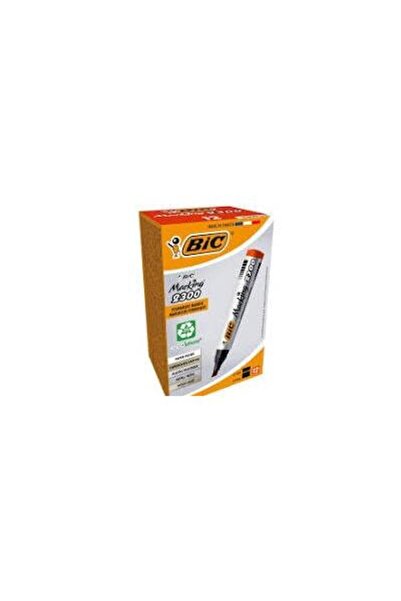 Bic Permanent marker red 2300, 12 pcs/box