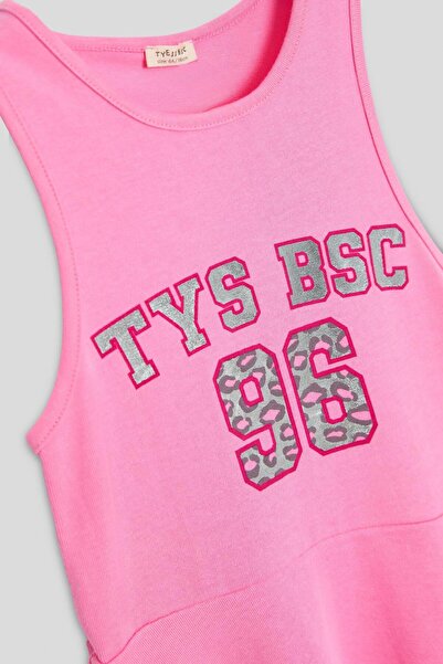 TYESS BSC BG Store Kız Çocuk Pembe Elbise
