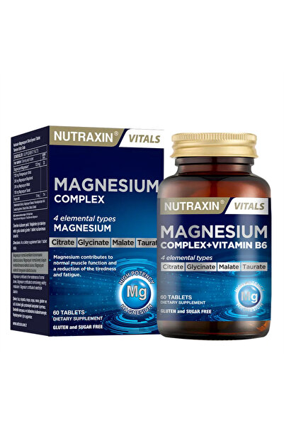 Nutraxin Magnesium Complex Vitamin B6 60 Tablet
