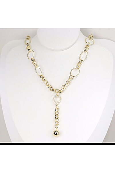 Milena Colier de Dama Placat cu Aur 14k - Lungime 50 cm