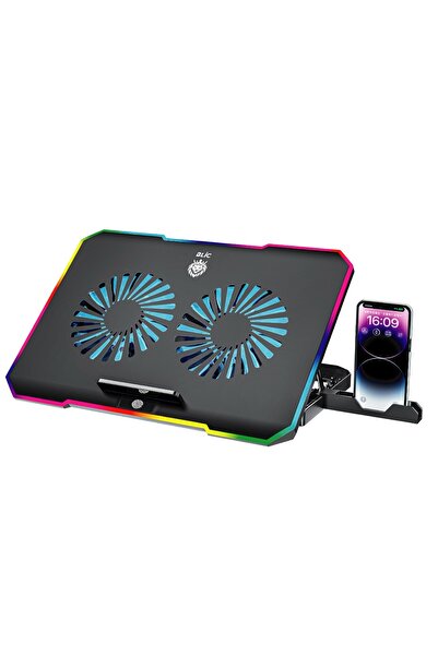 EXENAR Laptop Soğutucu Çift Fanlı 9-17" Inç 1200RPM Telefon Tutacaklı Laptop ...