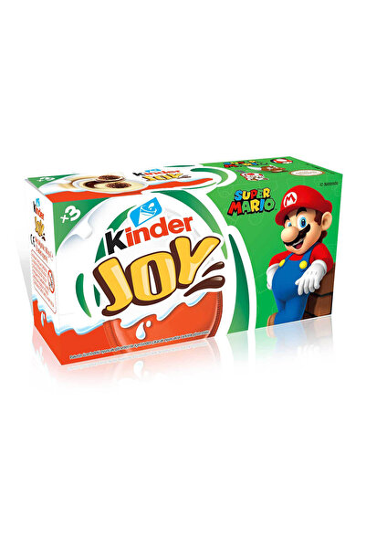 Kinder Joy Super Mario 3'lü Paket 3 x 20 G