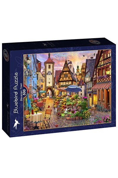 Bluebird Puzzle 500 piese - David Maclean: Bavarian Town (Bluebird-Puzzle-F-9...