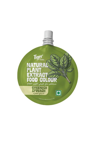 Tiger Natural Plant Extract Food Colour Greenish Spinach 10 ml
