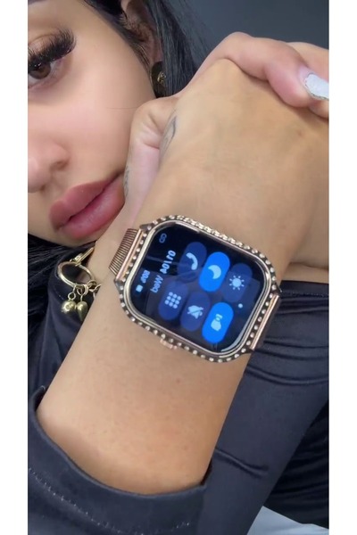 ZanaCasei Women’s Smartwatch – 1.75” Full HD Display, Health Monitoring, 130 ...