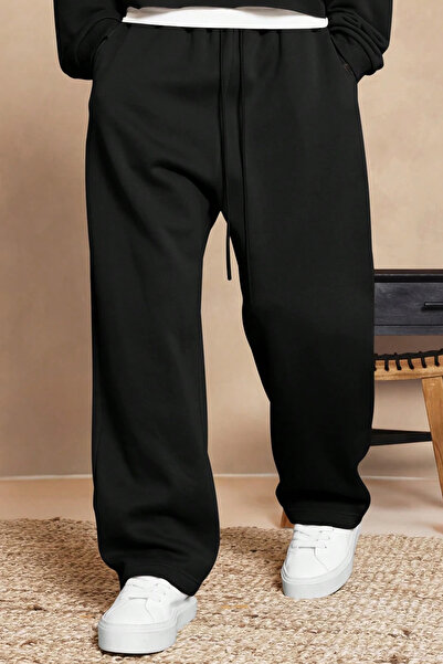 North London Drop Crotch Straight Cut Sweatpants