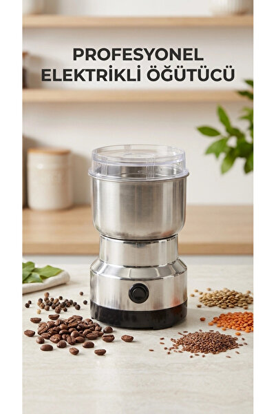 Genel Markalar BUĞZ Kahve ve Baharat Öğütücü Makine Paslanmaz Çelik Ergonomik...