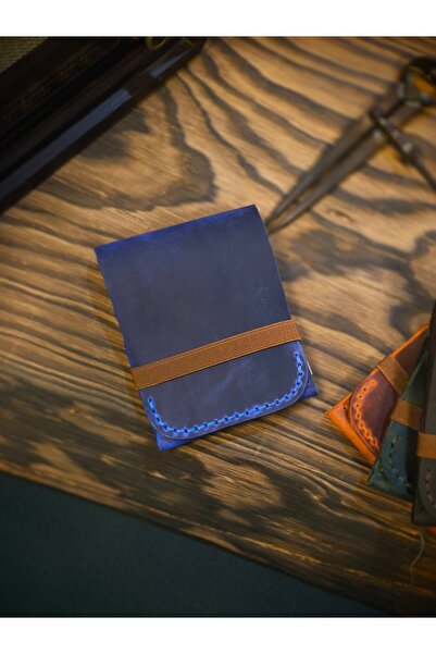 MY Leather Genuine Leather Cash Slim Thin K Card Holder Wallet