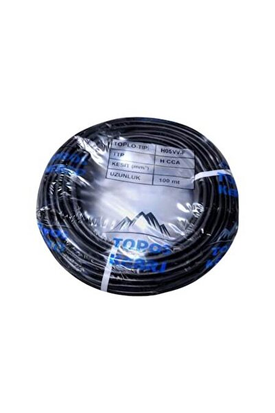 COBI SMART® Cablu electric TOROS 2x1.5 mm², 100 m, Negru