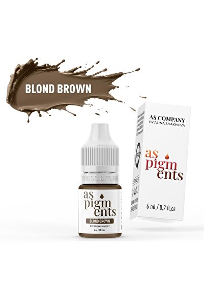 AS COMPANY Blond Brown 6 ml Kalıcı Kaş Pigmenti