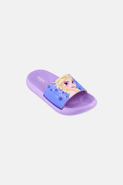 Disney Toddlers Girl Frozen Slides, Light Puprle