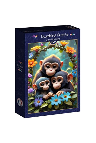 Bluebird Παζλ 300 κομμάτια - Χαριτωμένα Πιθήκους (Bluebird-Puzzle-F-90949)