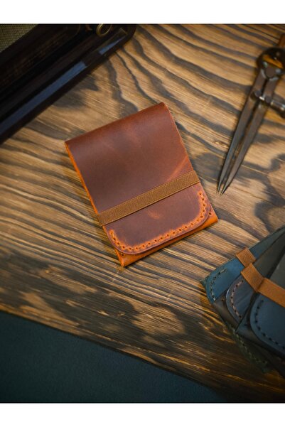 MY Leather Genuine Leather Cash Slim Thin K Card Holder Wallet