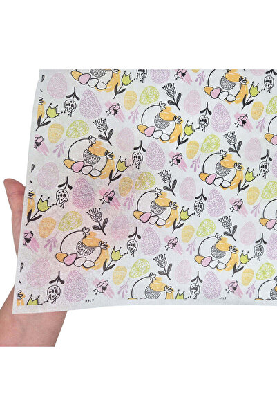 Papette Σετ 500 τεμαχίων Μετάξι χαρτιού Happy Hens & Eggs Easter 17g – μέγεθο...