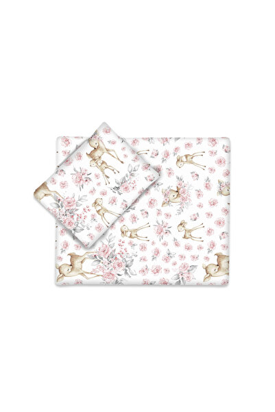 MimiNu Stroller set, MimiNu, With removable and washable covers, Sweet deer Pink