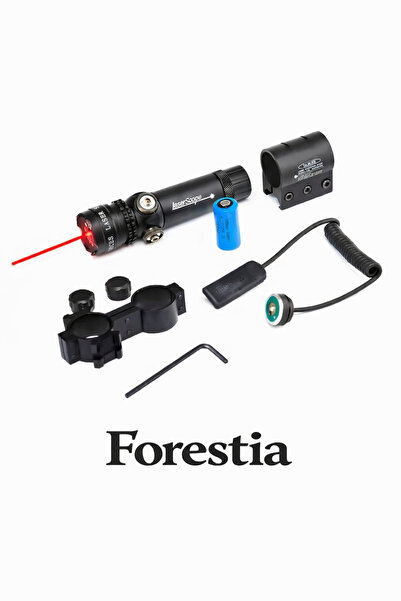 Forestia 2li Dürbün + Ray Montaj Ara Aparatlı Tüfek Lazeri - Taktikal Lazer S...