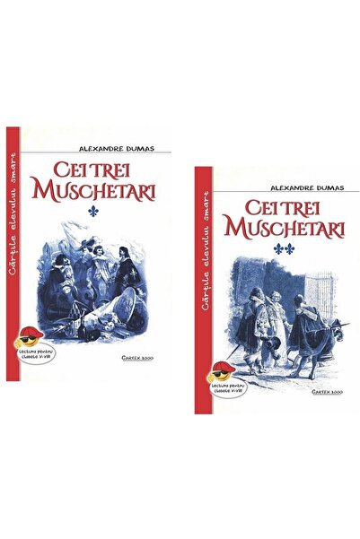 Editura Cartex Cei trei muschetari (2 volume), Alexandre Dumas