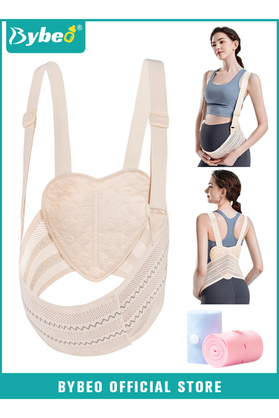 BYBEO Maternity Belly Belt for Pregnancy, Breathable Pregnancy Belly Support ...