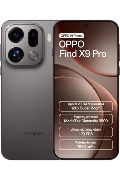 OPPO Smartphone Find X9 Pro 5G 16GB/512GB Maro