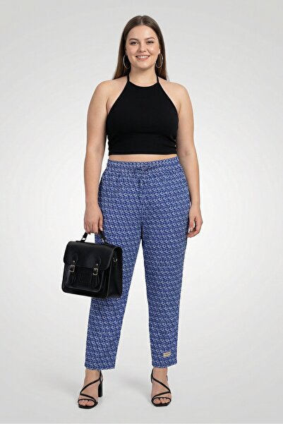 The Giving Movement Women Allover Print Straight Leg Pants, Multicolor