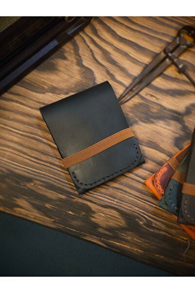 MY Leather Genuine Leather Cash Slim Thin K Card Holder Wallet