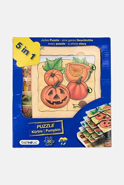 Beleduc 30 Pcs 5 Layer Pumpkin Puzzle