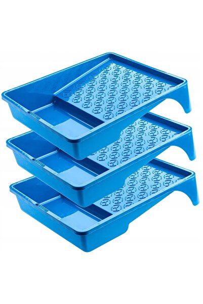 KADAX Tavă de vopsea mare 255x330 mm pentru rola de vopsea, set de 3 tăvi