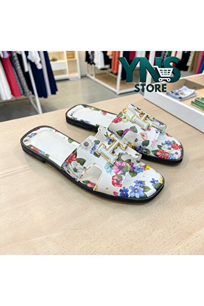 YNS STORE New Summer Trend White Floral