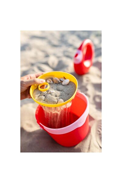 Quut Bucki Bucket with Sieve / Cherry - Banana Pink