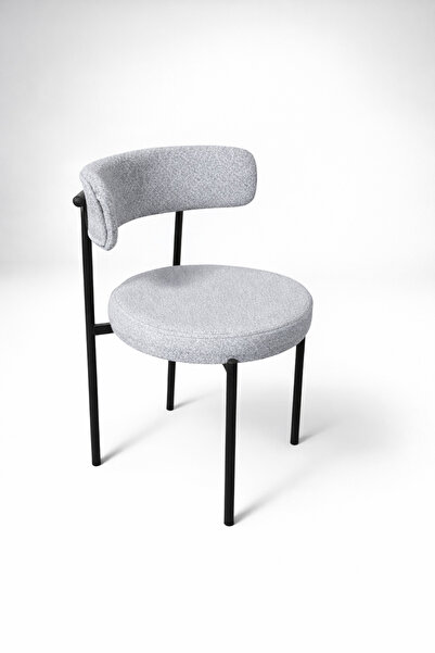 ORENDA MOBİLYA TEDDY MUTFAK SANDALYESİ METAL AYAKLI MODERN YEMEK MASASI SANDA...