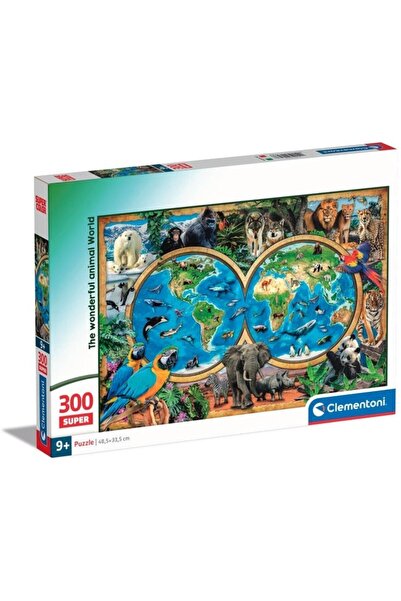 CLEMENTONI Παζλ 300 κομμάτια - Ο Υπέροχος Κόσμος των Ζώων (Clementoni-21723)