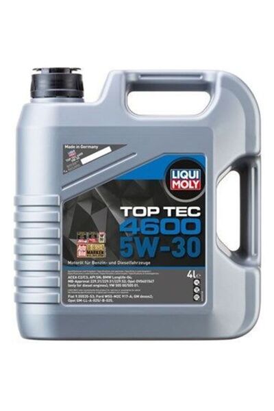 Liqui Moly Lique Moly Top Tec 4600 5W-30 Dexos2 4 Litre Motor Yağı