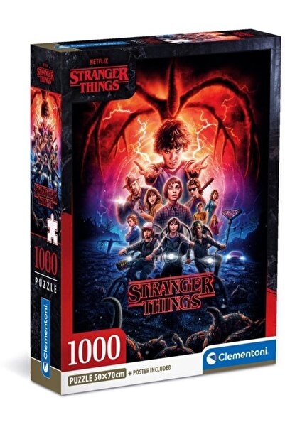 CLEMENTONI Παζλ 1000 κομμάτια - Stranger Things (Clementoni-39713)