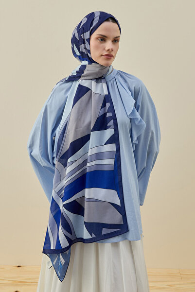 Merwishop Merwish Mucci Women's Shawl 2611 Cobalt