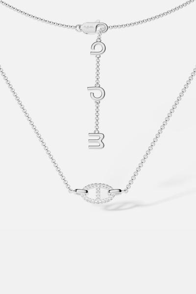 Apm Monaco YACHT CLUB Maille Marine Necklace