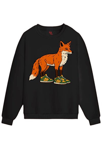 Rabona Fashion Παιδικό T-Shirt / Φούτερ / Φούτερ με κουκούλα με σχέδιο αλεπού...