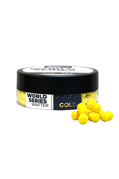 Benzar Mix Momeala carlig World Series Wafter, 8mm, Gold, 25g